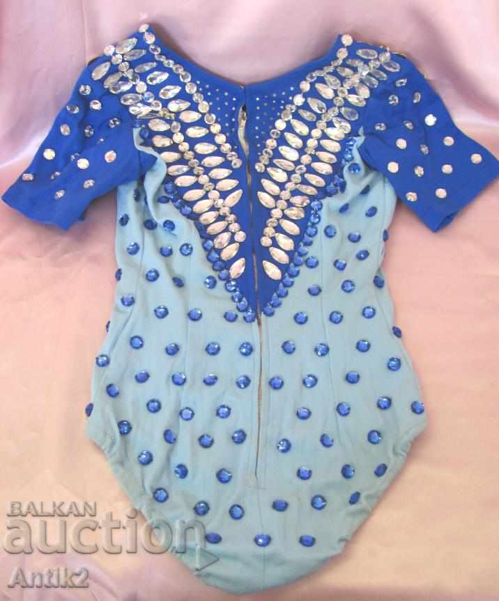 50s Cabaret Suit Glass Beads - 7 50s Cabaret Suit Glass Beads - 7