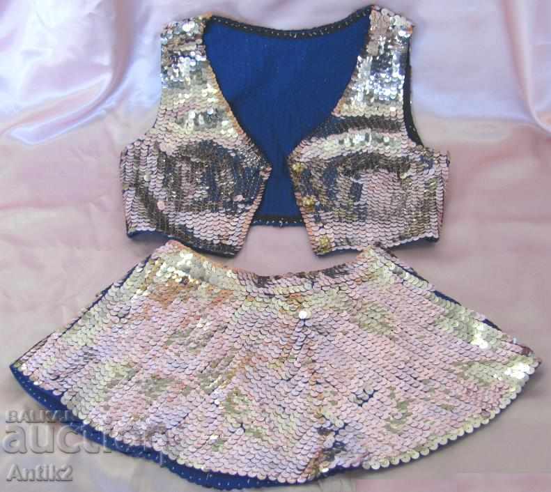 Χειροποίητα παγιέτες καστανιάς 50s με τιμή 330.00 BGN | € 168.73 Χειροποίητα παγιέτες καστανιάς 50s με τιμή 330.00 BGN | € 168.73