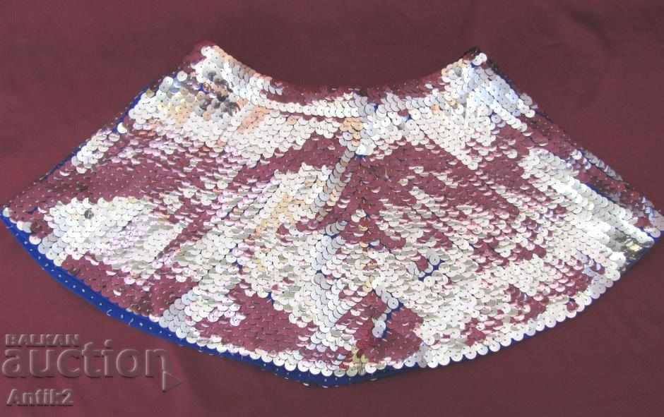 Δημοπρασία Χειροποίητα παγιέτες καστανιάς 50s Δημοπρασία Χειροποίητα παγιέτες καστανιάς 50s