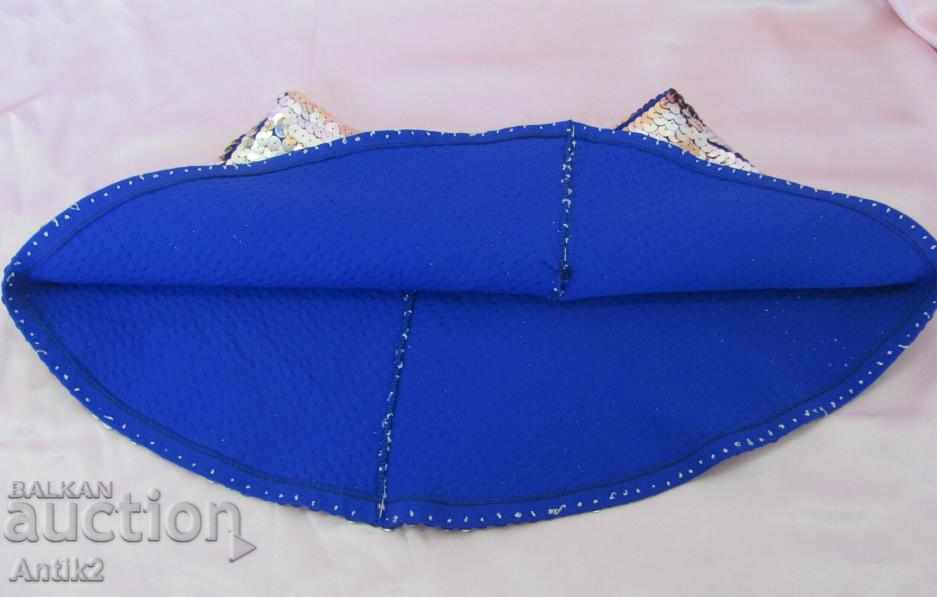 Χειροποίητα παγιέτες καστανιάς 50s - 6 Χειροποίητα παγιέτες καστανιάς 50s - 6