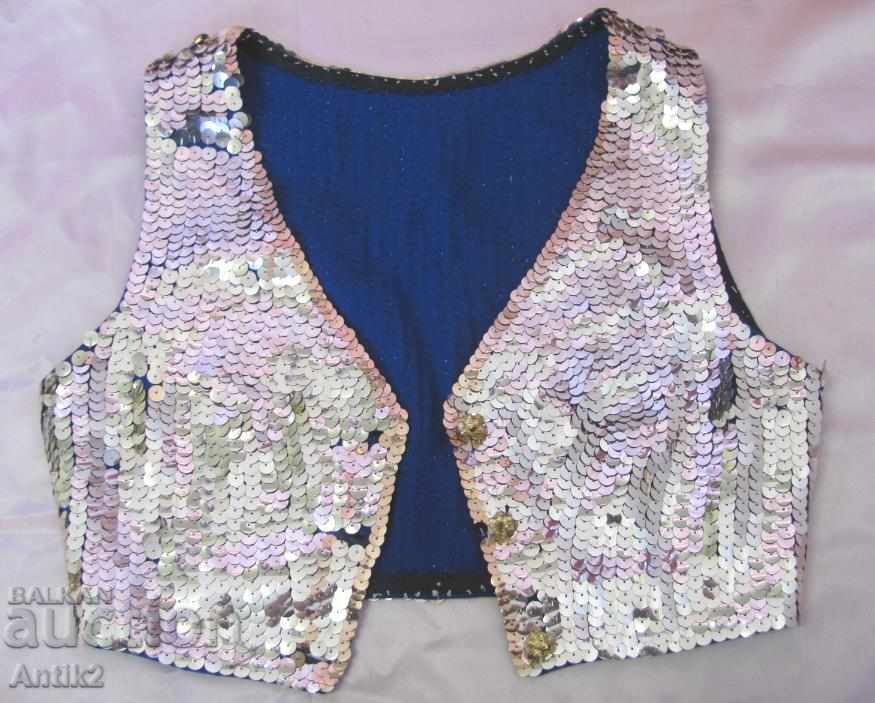 Χειροποίητα παγιέτες καστανιάς 50s - 7 Χειροποίητα παγιέτες καστανιάς 50s - 7