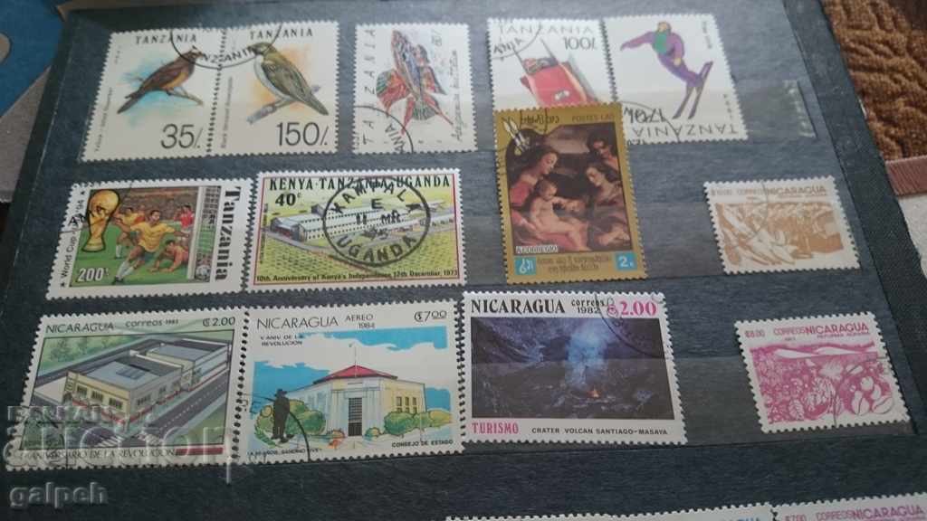 ταχυδρομικά γραμματόσημα - ΝΙΚΑΡΑΓΟΥΑ, ΤΑΝΖΑΝΙΑ - 5 ταχυδρομικά γραμματόσημα - ΝΙΚΑΡΑΓΟΥΑ, ΤΑΝΖΑΝΙΑ - 5