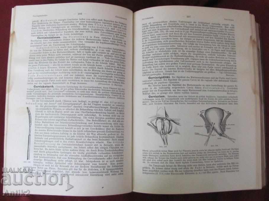 1935 Book LEXIKON DER GESAMTEN THERAPIE - 6