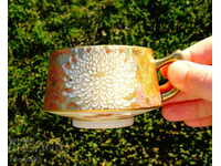 Satsuma cup from the Meiji period, Shosan school.