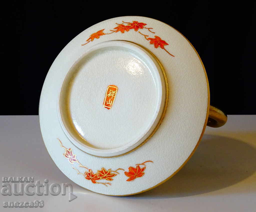 Sugar bowl Satsuma, Meiji period, Shosan school - 6 Sugar bowl Satsuma, Meiji period, Shosan school - 6