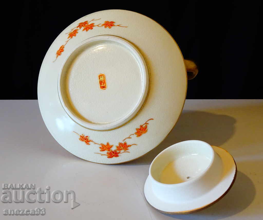 Ceainic, ulcior Satsuma, perioada Meiji, scoala Shosan. - 6