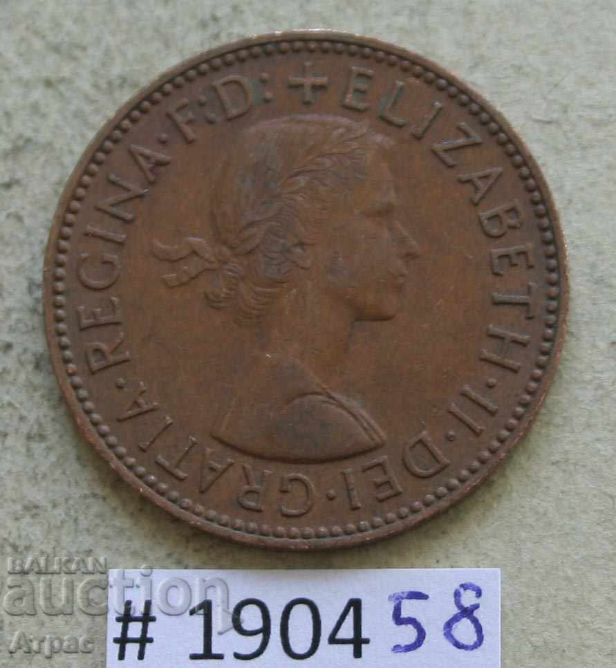 1/2 ban 1959 - Marea Britanie cu preț € 0.36 | 0.70 BGN