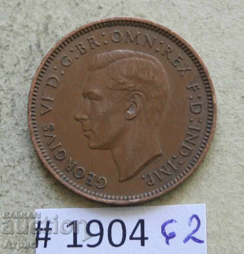 1 farthing 1941 Marea Britanie cu preț € 1.02 | 1.99 BGN