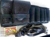 Belt cartridge + for quail suspension, ect. leather