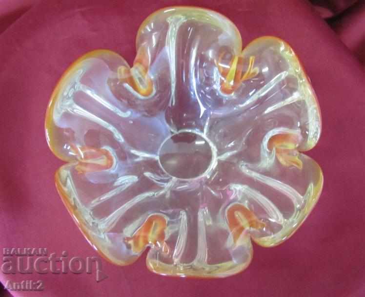 Antique Morano Crystal Glass small bonbonniere with price 80.00 BGN | € 40.90 Antique Morano Crystal Glass small bonbonniere with price 80.00 BGN | € 40.90