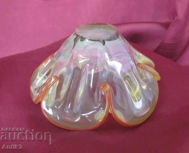 Antique Morano Crystal Glass small bonbonniere - 5 Antique Morano Crystal Glass small bonbonniere - 5