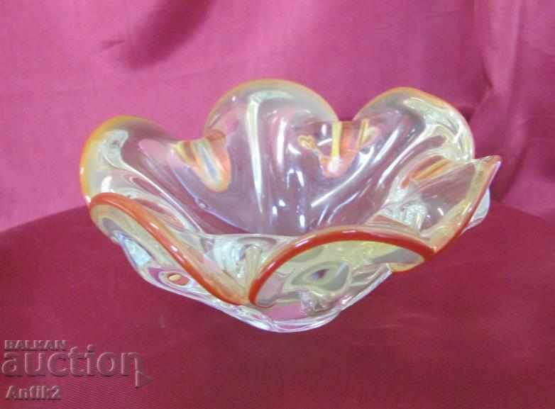 Antique Morano Crystal Glass small bonbonniere - 6 Antique Morano Crystal Glass small bonbonniere - 6