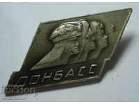 26333 USSR Donbass coal miners sign 60's