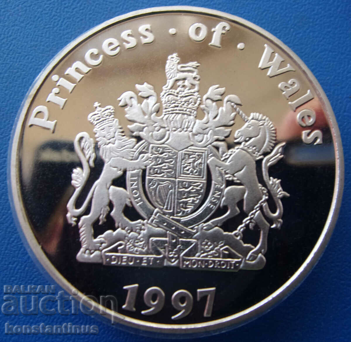 Wales 5 Euro 1997 UNC PROOF Rare with price € 23.01 | 45.00 BGN