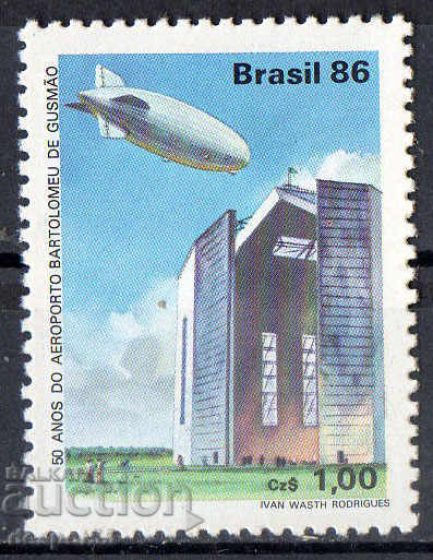 1986. Βραζιλία. Αεροδρόμιο Bartolomeu de Guzmao, Σάντα Κρουζ.