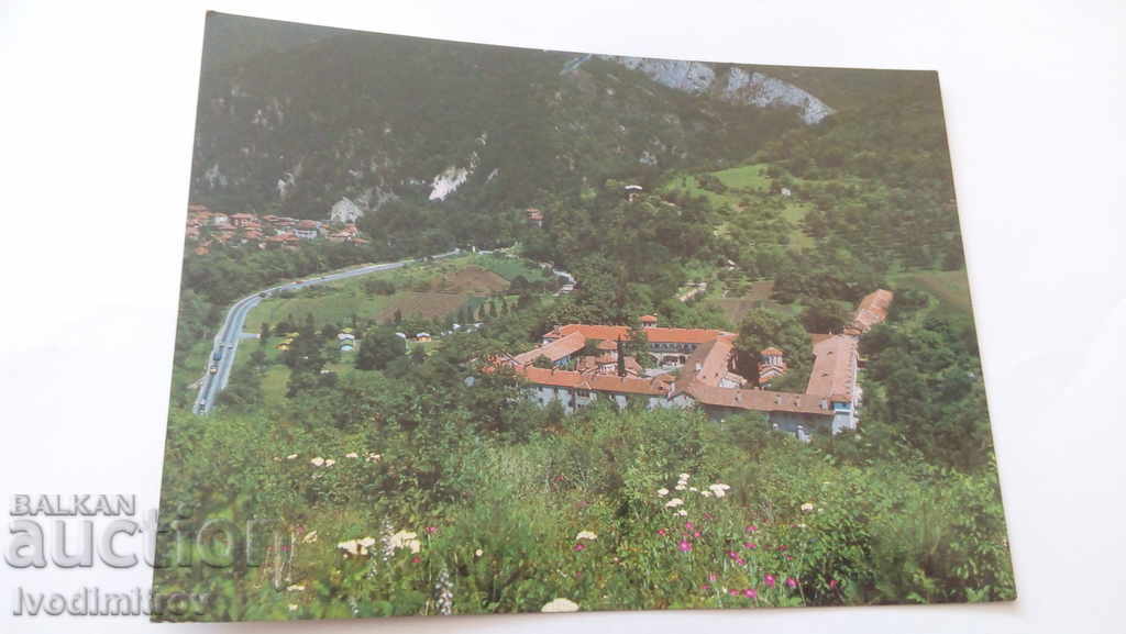Carte poștală Mănăstirea Bachkovo 1988
