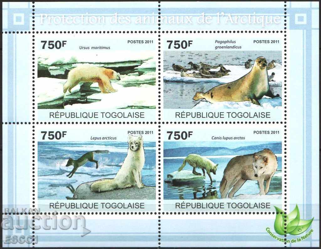 Чист блок Фауна Арктически Животни 2011 от  Того