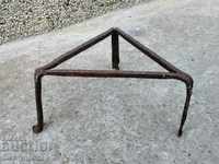Old forged wrought iron, wrought iron, primitive