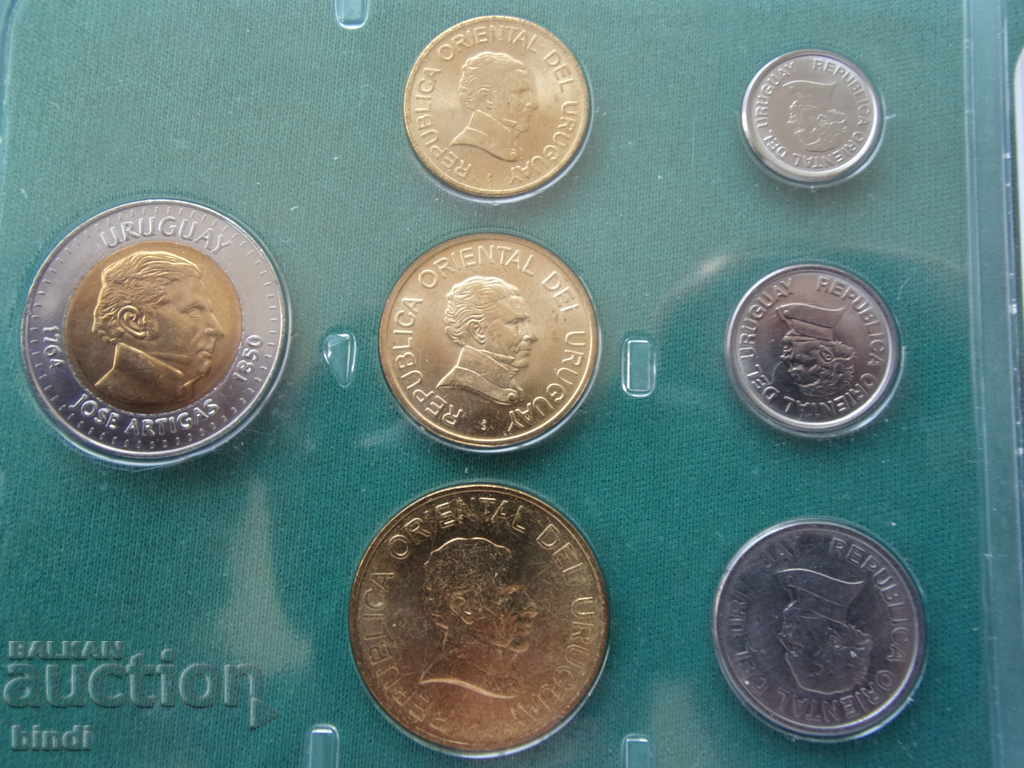Livrarea Seturile de monede ale băncilor din Uruguay UNC Livrarea Seturile de monede ale băncilor din Uruguay UNC