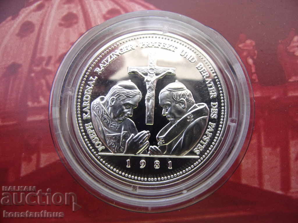 Livrarea Germania Cariera Papei Benedict al XVI-lea - 4 piese Argint Rare