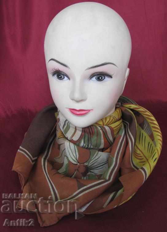 50s Old Ladies' Silk Scarf LOREDANO with price 70.00 BGN | € 35.79