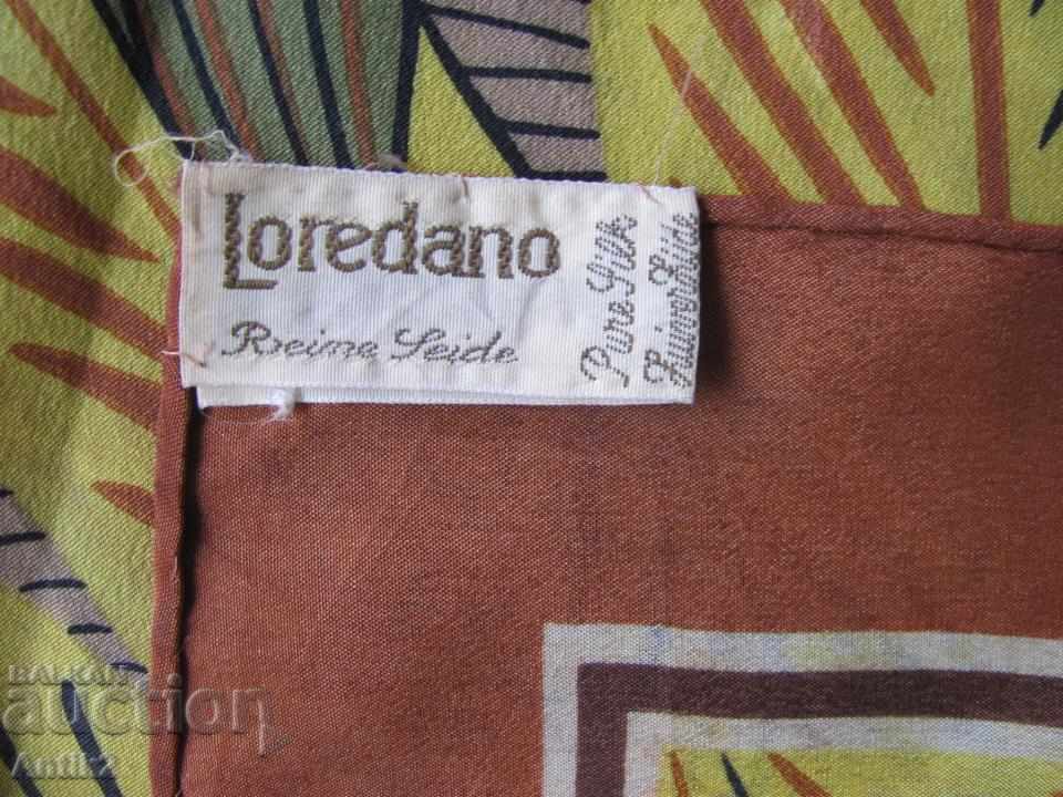 50s Old Ladies' Silk Scarf LOREDANO - 5