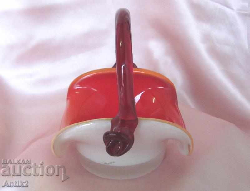 Παλιό καλάθι με κρύσταλλο - 5