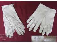 30s Ladies Leather Gloves 2 pcs Alexette Bucto Lamdam