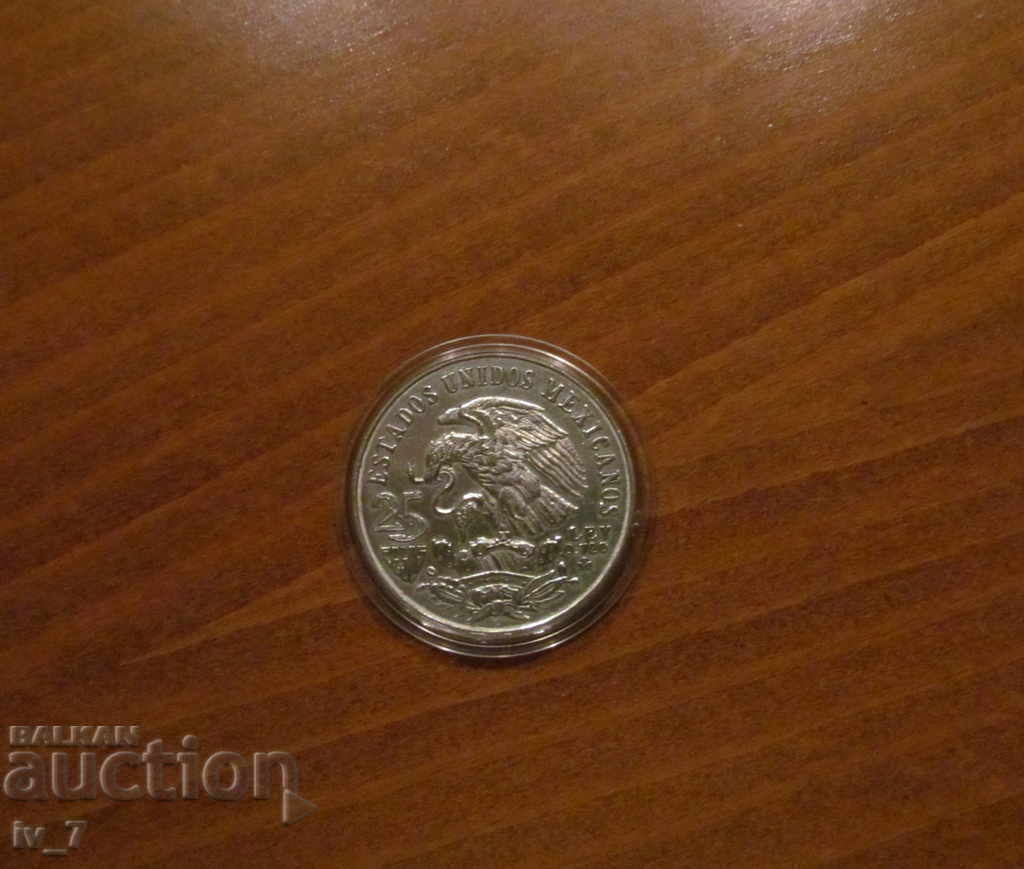 25 PESOS 1968 MEXICO - Argint