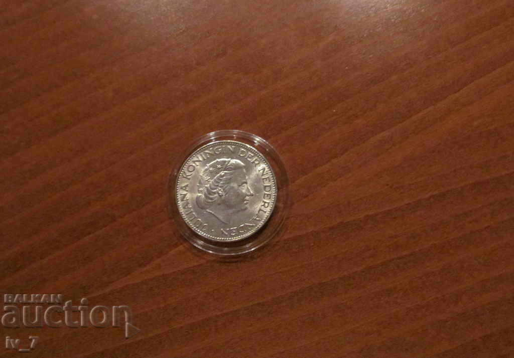 2 1/2 GUILDERS 1966 HOLLAND - Silver with price 49.99 BGN | € 25.56 2 1/2 GUILDERS 1966 HOLLAND - Silver with price 49.99 BGN | € 25.56