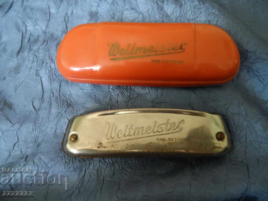 old harmonica