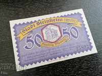 Νομίσματα τραπεζογραμματίων - Γερμανία - 50 σελ. UNC | 1921