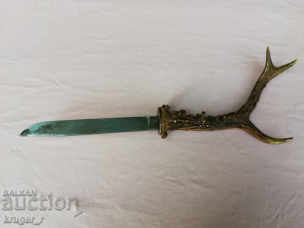 Old horn handle knife - 5