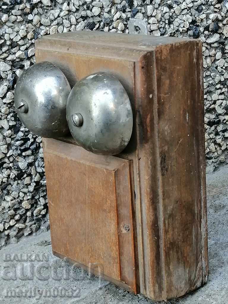 An old army bell from a telegraph alarm with price 69.00 BGN | € 35.28 An old army bell from a telegraph alarm with price 69.00 BGN | € 35.28