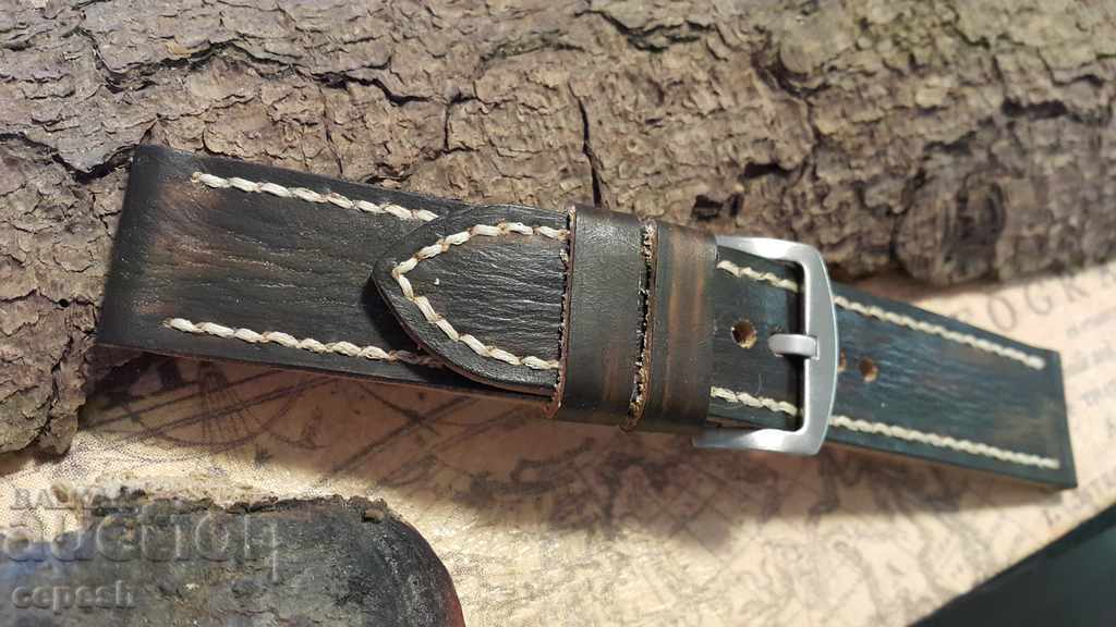 Delivery of Leather watch strap 26mm Genuine leather 373 Delivery of Leather watch strap 26mm Genuine leather 373