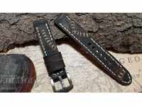 Leather watch strap 18mm Genuine leather 365