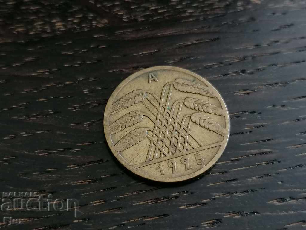 Reich coin - Germany - 10 pfennigs 1925; series A with price 3.75 BGN | € 1.92 Reich coin - Germany - 10 pfennigs 1925; series A with price 3.75 BGN | € 1.92