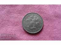 5 cents 1981 Seychelles - Seychelles - RARE!