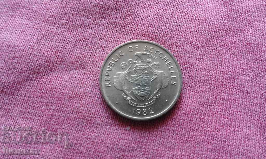 1 cent din 1982 Seychelles - Seychelles - RARE!