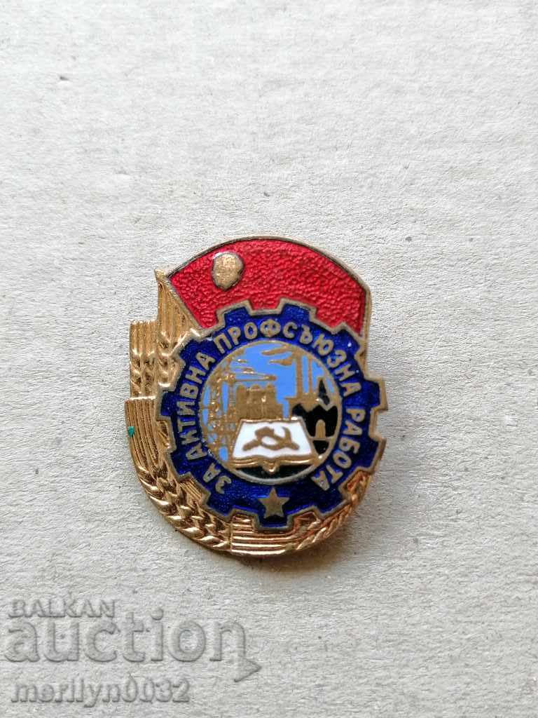 Badge with enamel medal badge - 5 Badge with enamel medal badge - 5