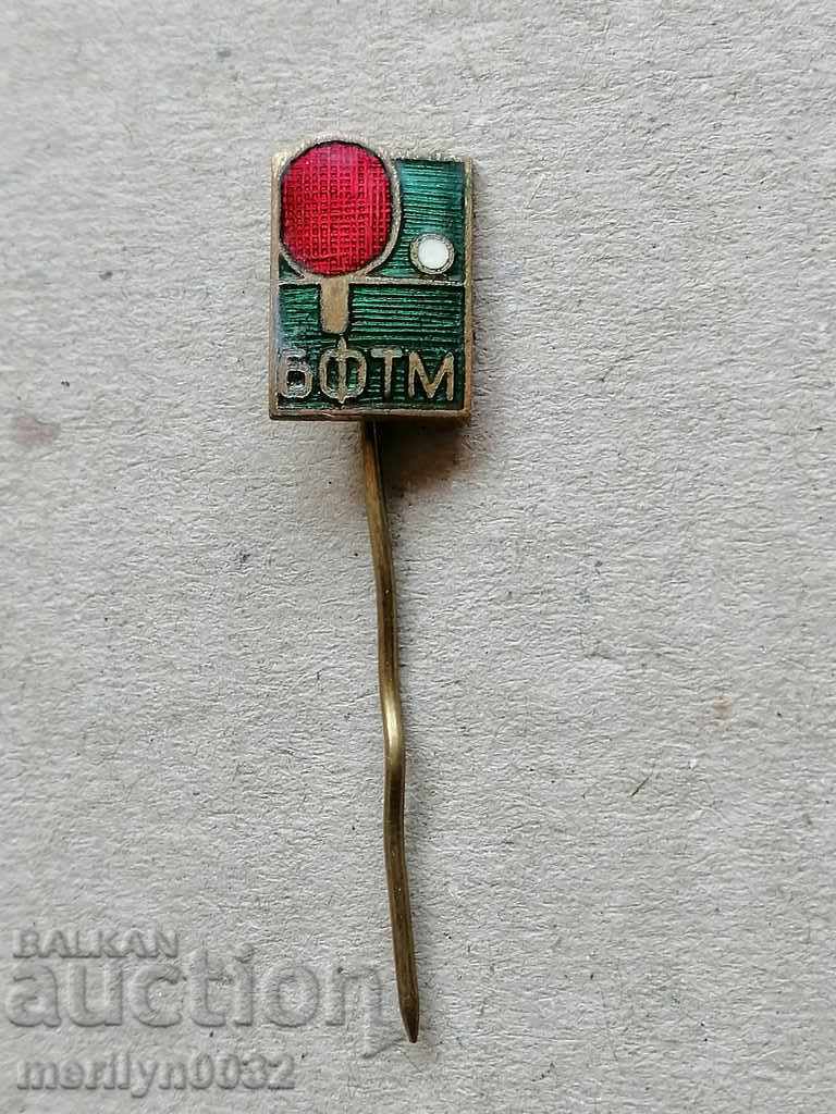 Breastplate Bosnian Federation Table Tennis Medal Badge with price 39.00 BGN | € 19.94