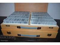 Wooden storage boxes of 720 pcs. slides