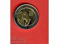 KENYA KENYA - 10 Șilingi Elefant - emisiune 2018 UNC BIMETALICĂ