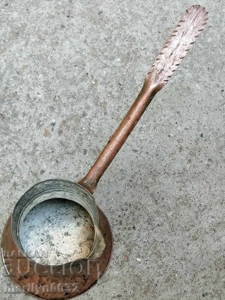 Old copper tin, coffee, baker, copper pot - 5 Old copper tin, coffee, baker, copper pot - 5