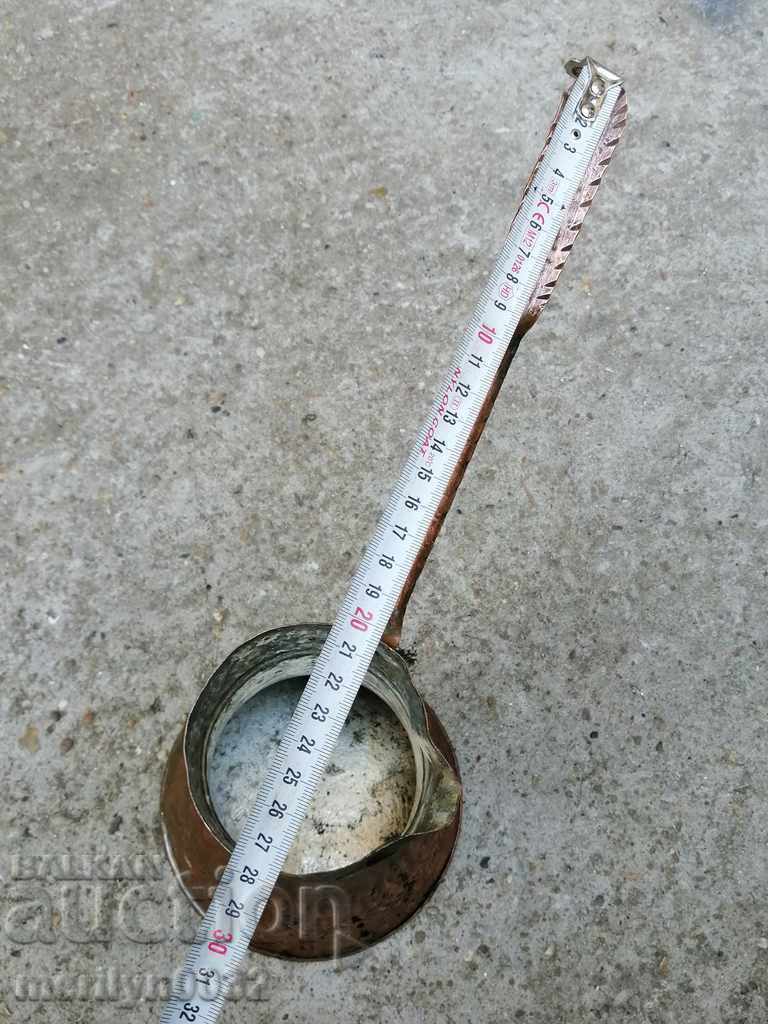 Old copper tin, coffee, baker, copper pot - 6 Old copper tin, coffee, baker, copper pot - 6