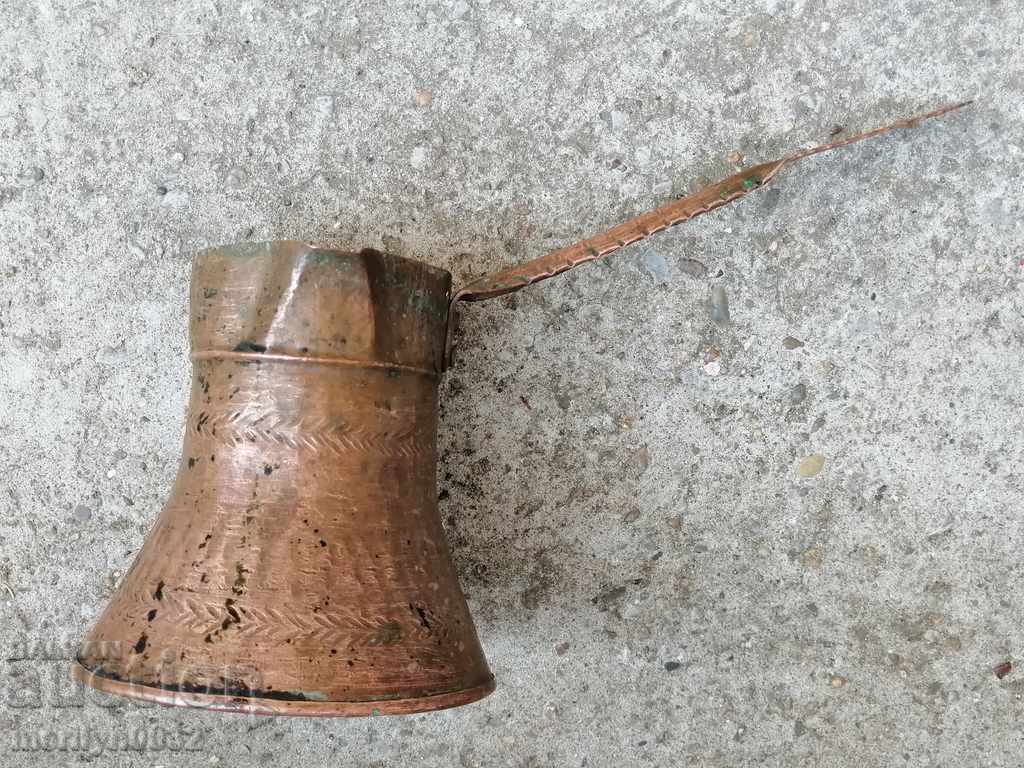 Old copper tin, coffee, baker, copper pot - 7 Old copper tin, coffee, baker, copper pot - 7