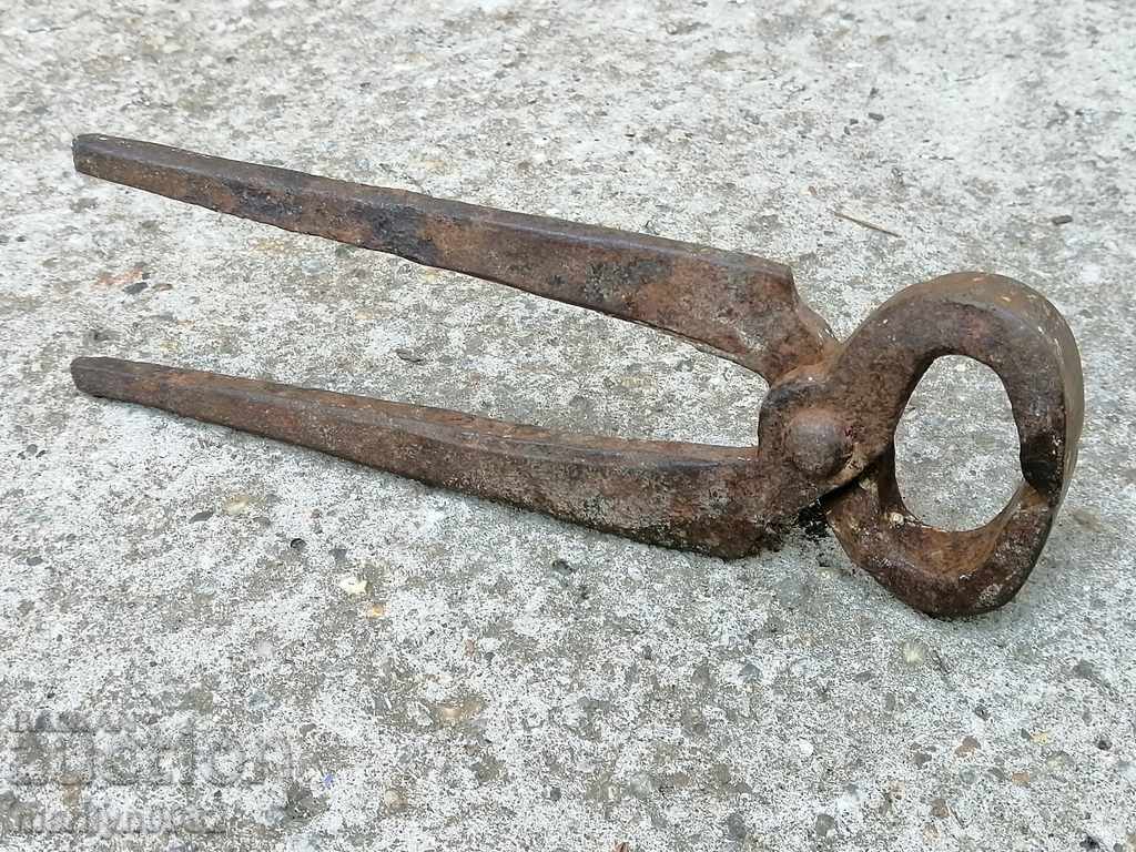 Ancient primitive crumpled keretten pliers in the 20th century - 7 Ancient primitive crumpled keretten pliers in the 20th century - 7