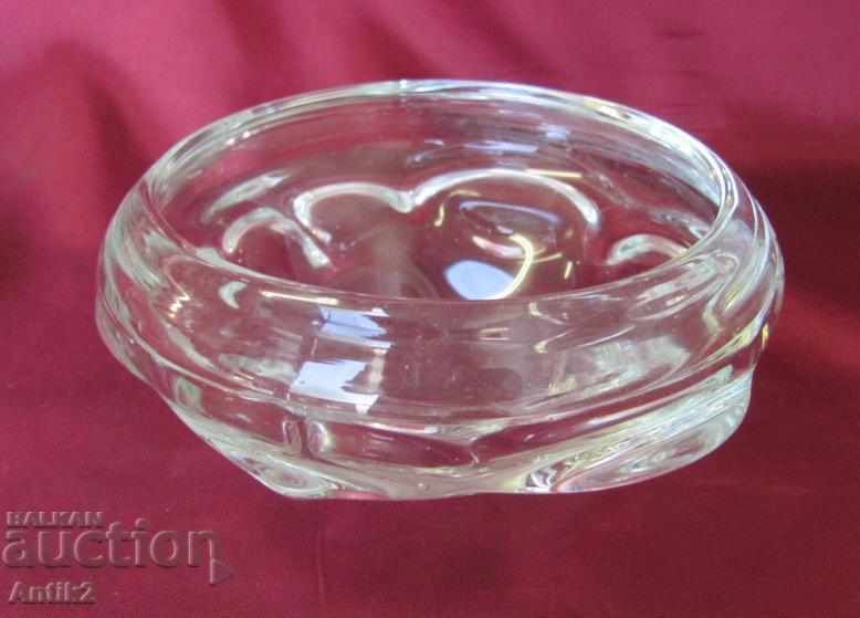 Old Morano Crystal Glass Cup