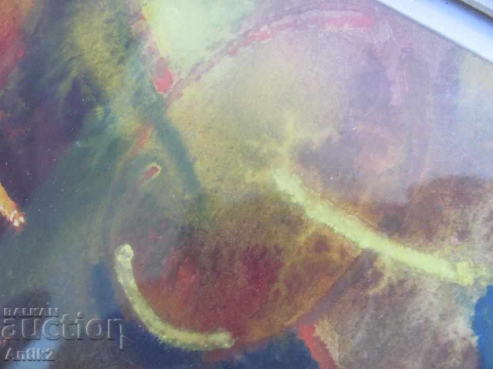 Old Original Watercolor Painting Signed - 5 Old Original Watercolor Painting Signed - 5