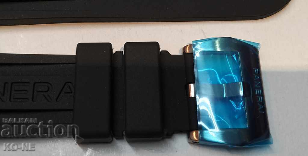 Auction Black silicone strap PANERAI PANERAI Auction Black silicone strap PANERAI PANERAI